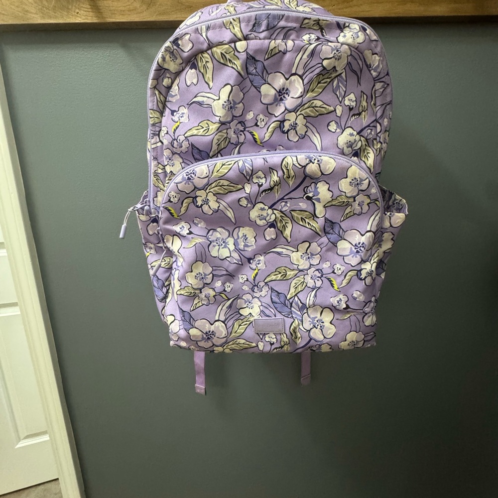 Vera Bradley Lavender Floral Backpack